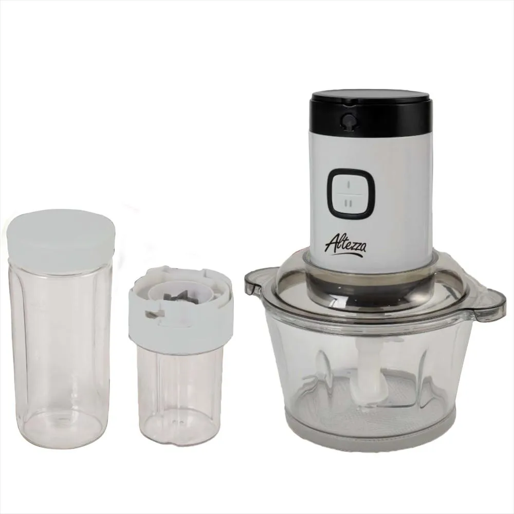 Procesador De Alimentos Altezza 3 En 1 Gris - Imagen 5