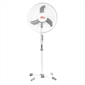 Ventilador Pedestal 16 Altezza Base Cruz Tiburón Asf 1651 Blanco