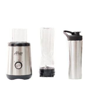 Licuadora Altezza Personal 2 en 1 + termo 500W Cromada