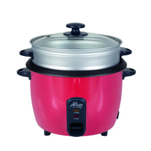 Olla Multifuncional Altezza 10 tazas 1.8 libras vaporera Rojo